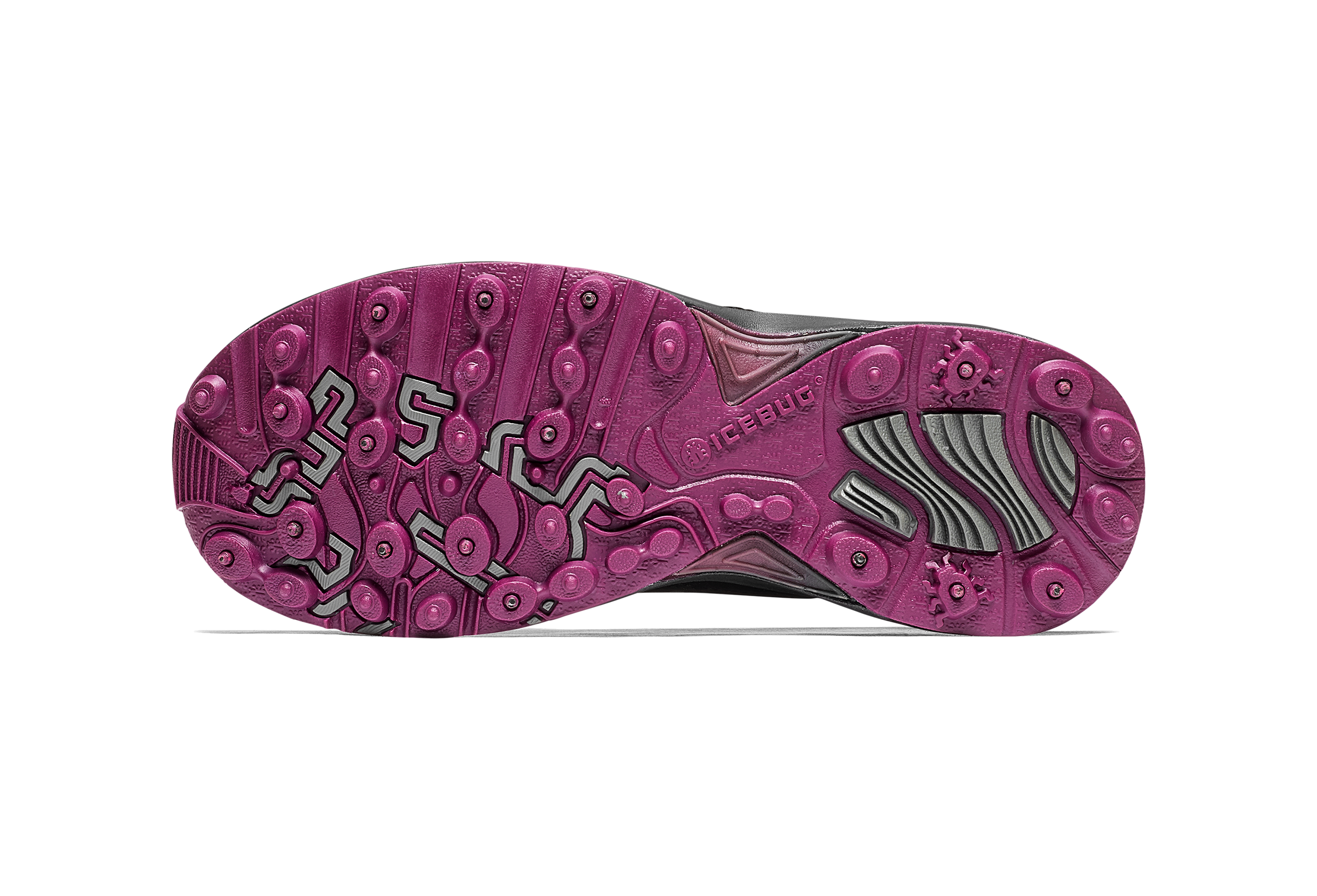 Pace3 Women's BUGrip GTX - Black/DarkHibiscus