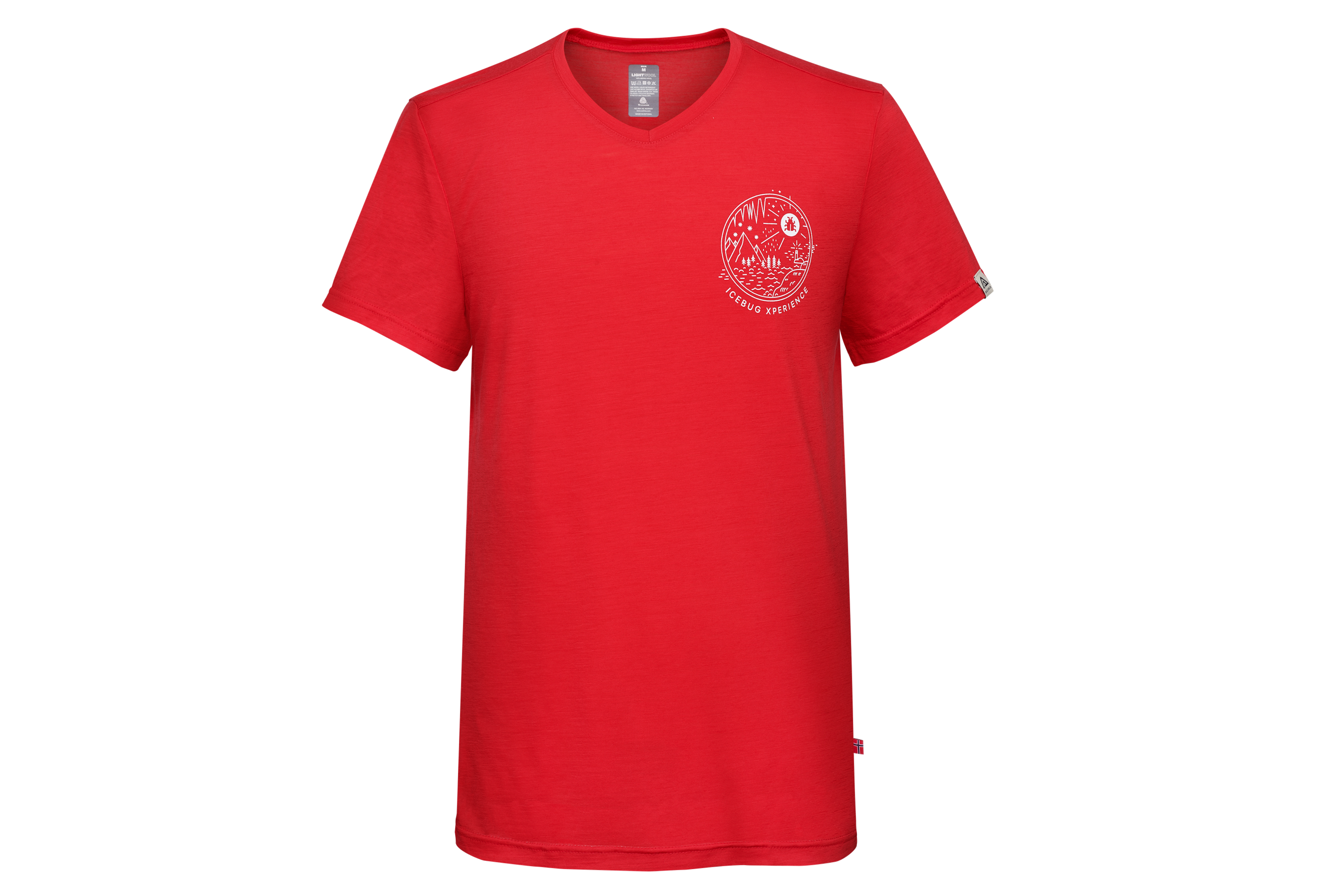 Merino Shirt IX Men - High Rise Red