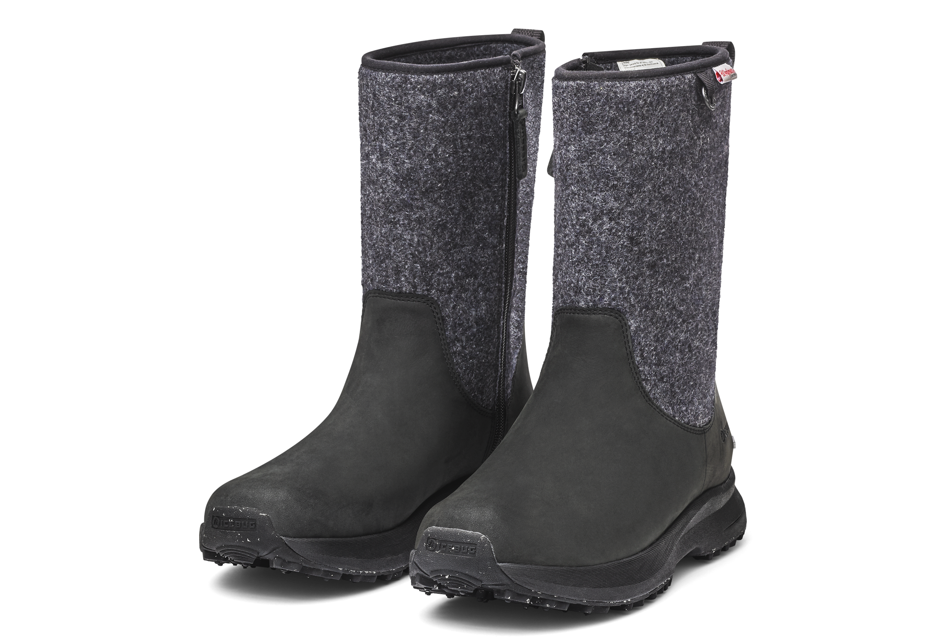 Grove ReWool Women's BUGrip - Black/Grey