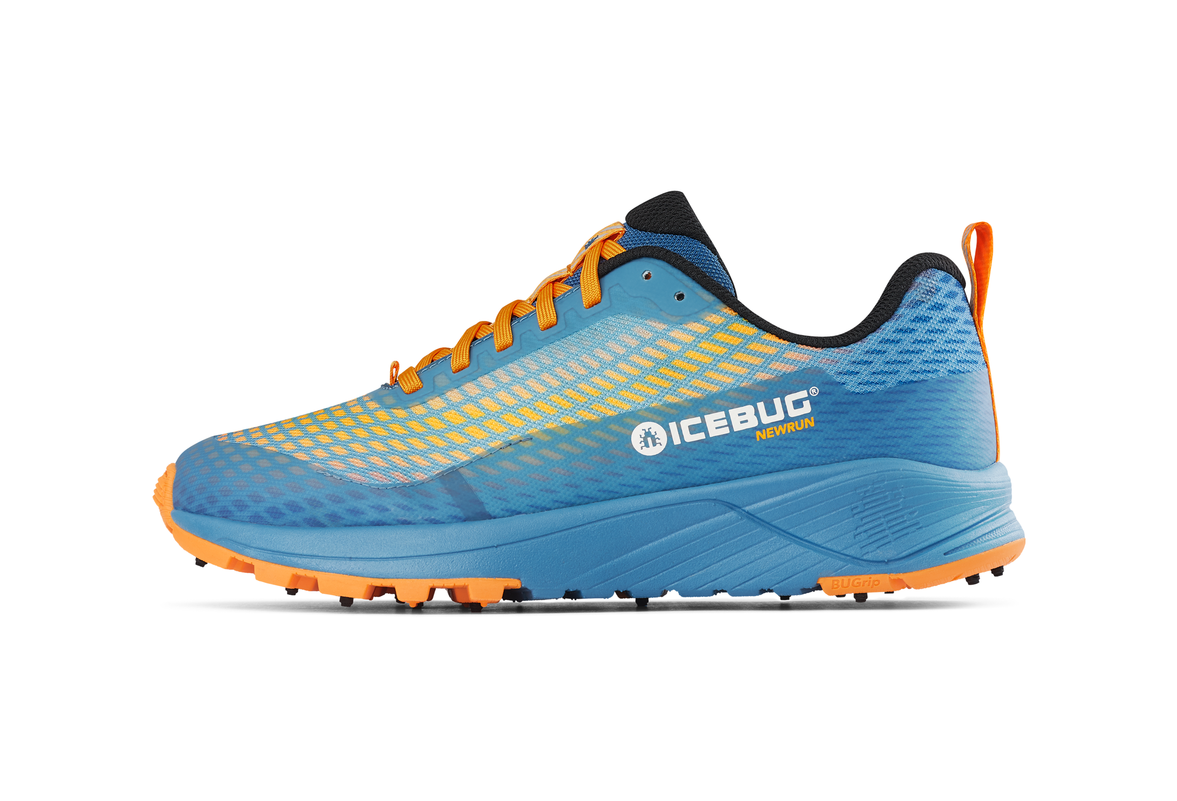 NewRun Women's BUGrip - MistBlue/Orange