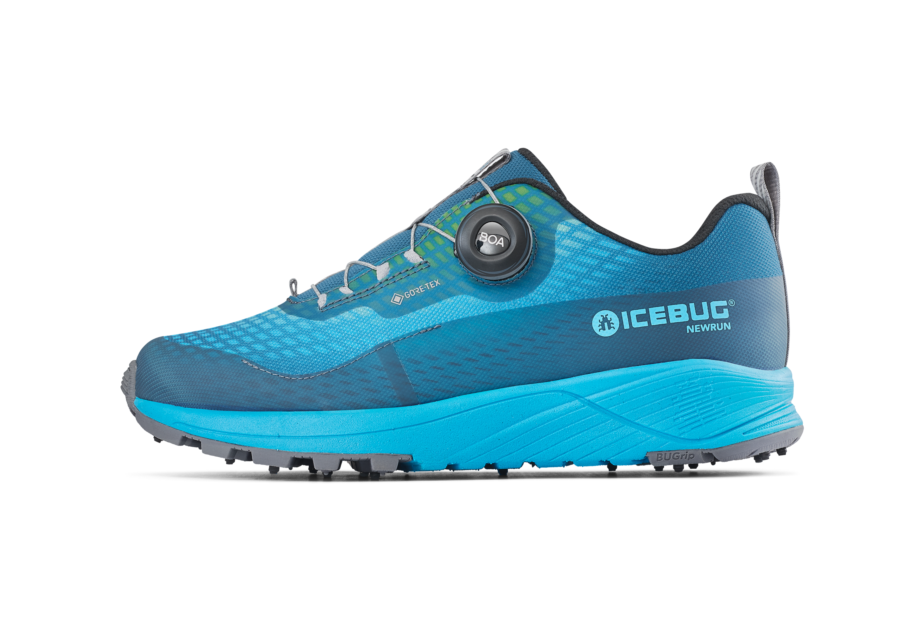 NewRun Women's BUGrip GTX - MistBlue/Aqua