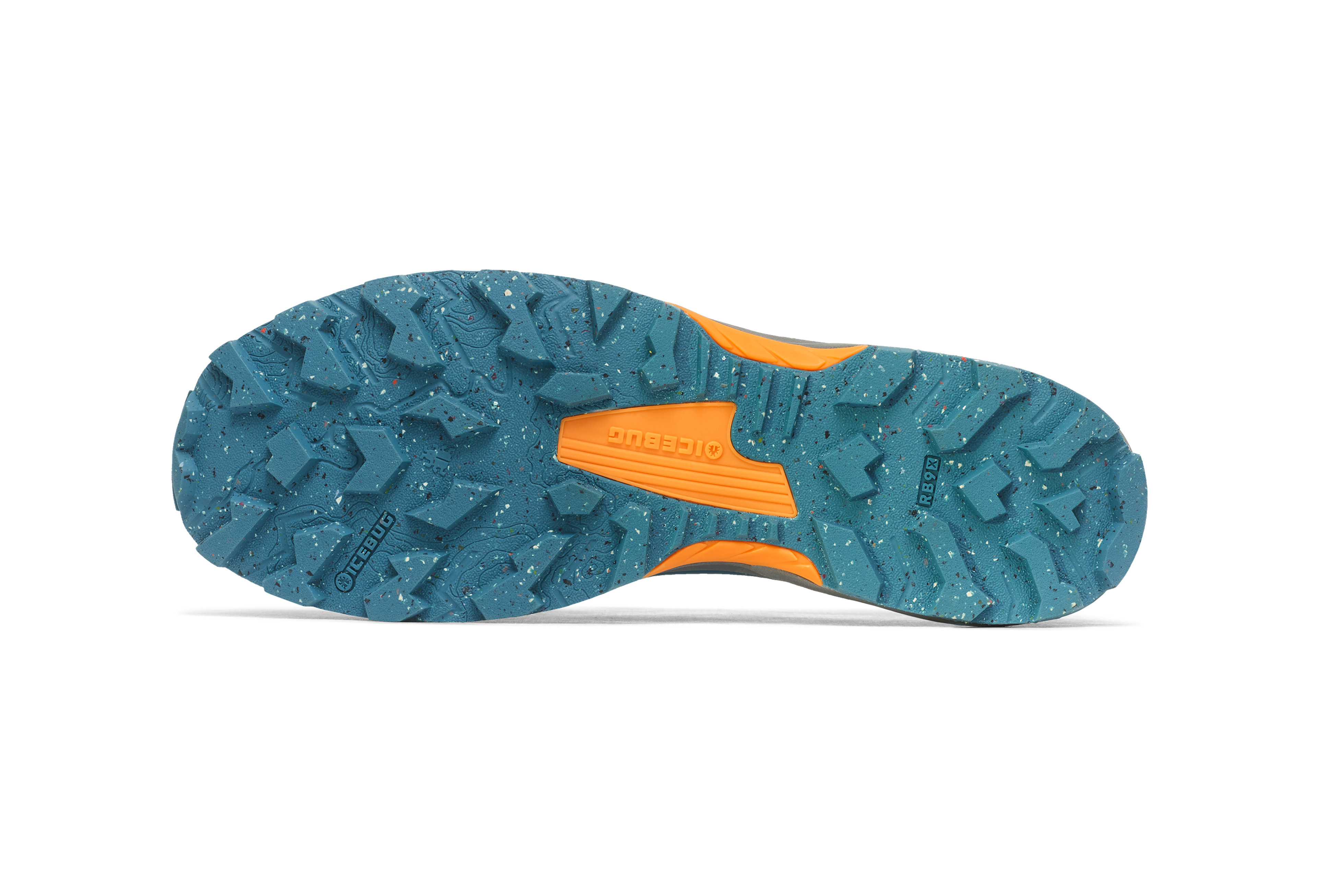 Pytho6 Men's RB9X - Petroleum/Orange